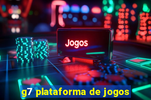 g7 plataforma de jogos